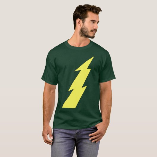 T-shirt JG Lightning Bolt retro boy (Devant entier)