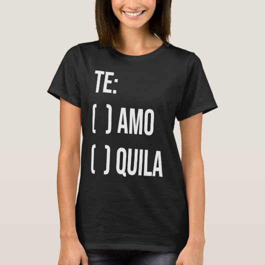 T-shirt Jga Te Aamo Tequila Bridal Party Bachelorette Enga (Devant)