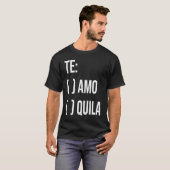 T-shirt Jga Te Aamo Tequila Bridal Party Bachelorette Enga (Devant entier)