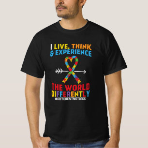 T-shirt J'habite, je pense et j'expérimente une Sensibili