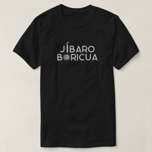 T-shirt Jibaro Boricua (Design devant)