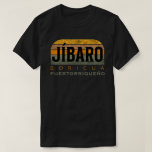 T-shirt Jibaro Boricua Puertorriqueño