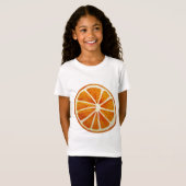 T-Shirt Jicy Orange (Devant entier)
