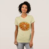 T-shirt Jicy Orange (Devant entier)