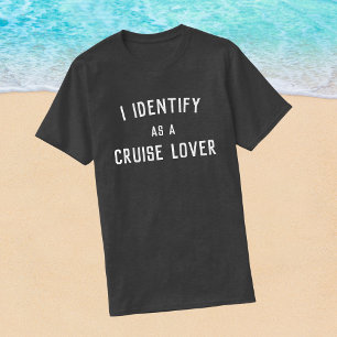 T-SHIRT J'IDENTIFIE COMME UN AMOUREUX DE LA CROISIÈRE
