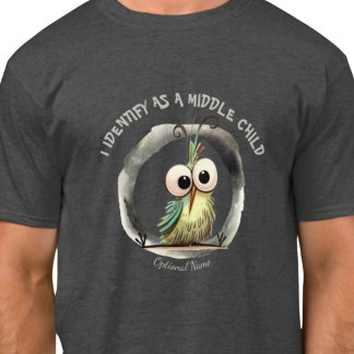 T-SHIRT J'IDENTIFIE COMME UN ENFANT MOYEN