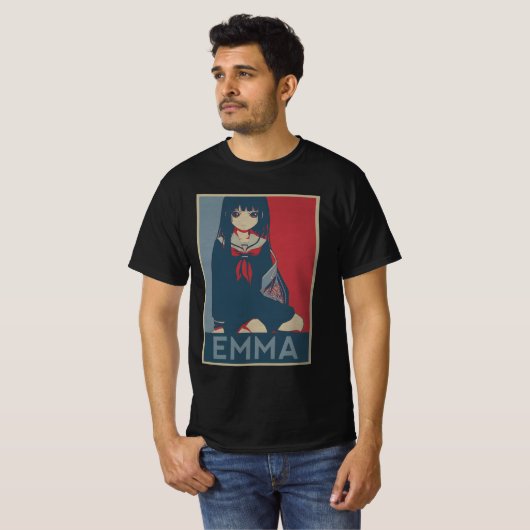 T-shirt Jigoku Shoujo Emma Ai (Devant entier)