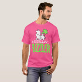 T-shirt Jigsaw Puzzle Funny Puzzle Serial Puzzler (Devant entier)