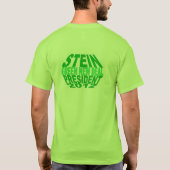 T-SHIRT JILL STEIN POUR LE PRÉSIDENT PARTI VERT 2012 (Dos)