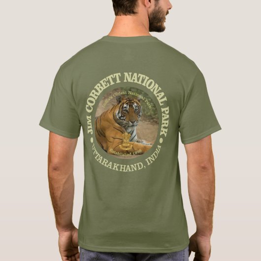 T-shirt Jim Corbett NP (Dos)