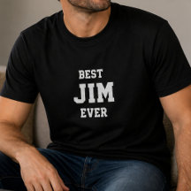 Jim drôle personnalisé Meilleur Jim de tous les te