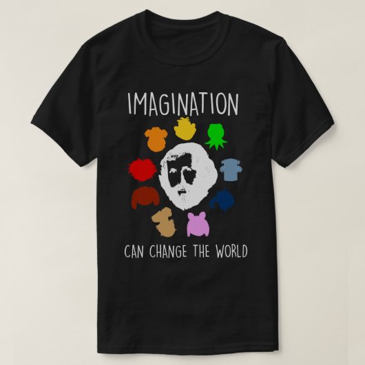 T-shirt Jim Henson Imagination (Design devant)