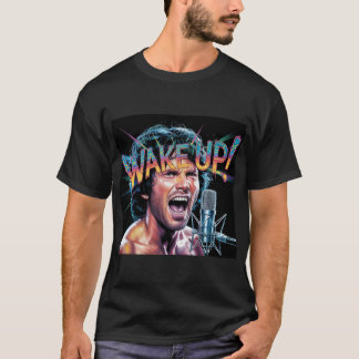 T-shirt Jim Morrison "Wake Up!" Tee Shirt