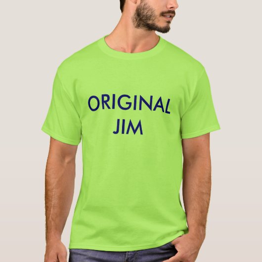 T-SHIRT JIM ORIGINAL (Devant)