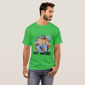 T-shirt Jim Royle rétro (Devant entier)