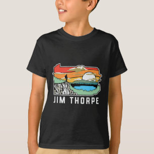 T-shirt Jim Thorpe Pennsylvanie Nature Randonnée Extérieur