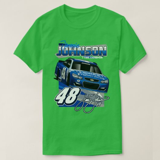 T-shirt Jimmie Johnson Nascar (Design devant)