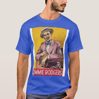 T-shirt Jimmie Rodgers Classic Country Hommage