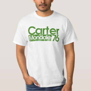 T-shirt Jimmy Carter Mondale 76 1970 politique