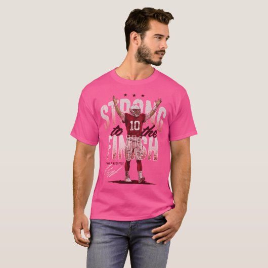 T-shirt Jimmy Garoppolo Finition solide (Devant entier)