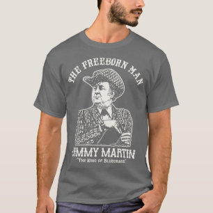 T-shirt Jimmy Martin, l'homme libre