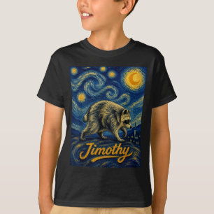 T-shirt Jimothy Artiste de la Nuit Céleste Peint les Étoil