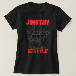 T-shirt Jimothy Raton laveur Démon de Seattle