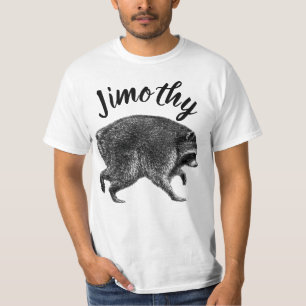 T-shirt Jimothy raton laveur vintage Seattle Mème Viral Po