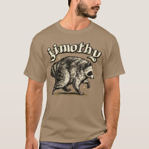 T-shirt Jimothy Raton Laveur Viral Drôle