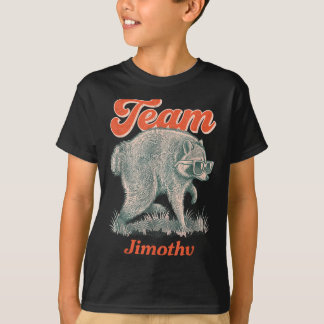 T-shirt Jimothy Raton Lutin Ordures Équipe Jimothy