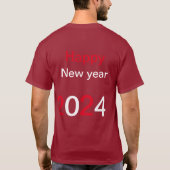 T-shirt "Jingle All the Way en 2024 !" (Dos)