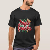 T-shirt Jingle All the way...To My Snacks (Devant)