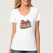 T-shirt Jingle all the way ....To my snacks (Devant)
