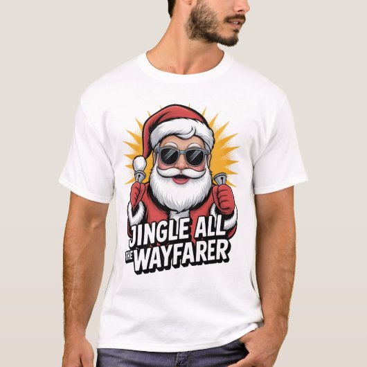 T-shirt Jingle All the Wayfarer (Devant)