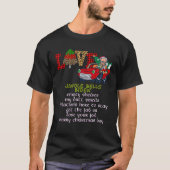 T-shirt Jingle Bells Biden Odeurs Père Noël Plaid Tree Chr (Devant)