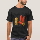 T-shirt Jingle Bells Shotgun Shells (on Back)  (Devant)