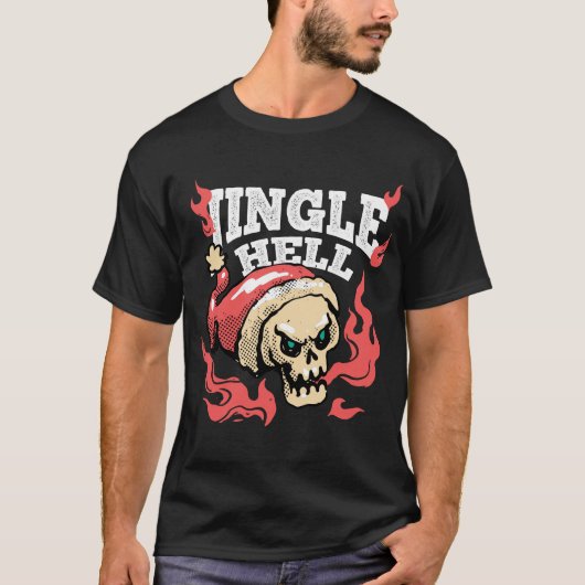 T-shirt Jingle Hell (Devant)