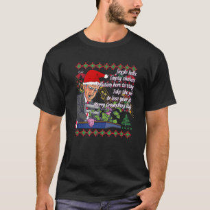 T-shirt Jingle Joe Tablettes vides Biden Père Noël Anti-li