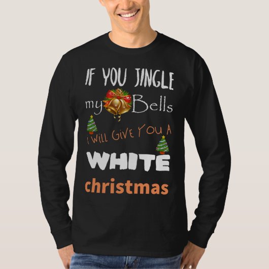 T-shirt Jingle My Bells Funny Christmas Pyjama Produit (Devant)