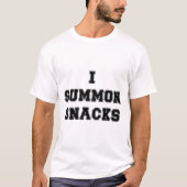 T-shirt J'invoque des collations (Devant)