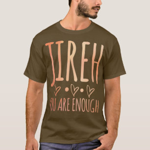T-shirt Jireh Je Suis Assez Foi Chrétienne En Jésus