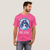 T-shirt Jitsu Karate Funny Hanukkah (Devant entier)
