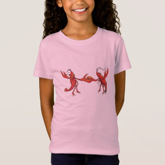 T-Shirt Jitterbugs d'écrevisses (Devant)