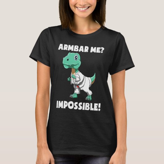 T-shirt Jiu Jitsu BJJ et Dino Grappling (Devant)