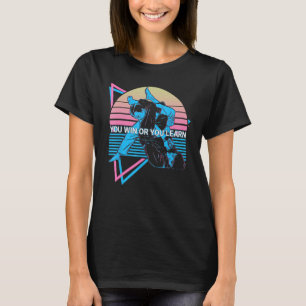 T-shirt Jiu Jitsu BJJ Retro Vous Gagnez Ou Vous Apprenez