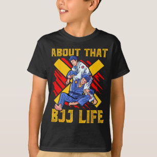 T-shirt Jiu-Jitsu brésilien À propos de cette vie de Grapp
