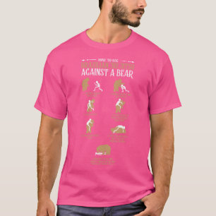 T-shirt Jiu-Jitsu Brésilien Contre Une Chemise Ours Drôle
