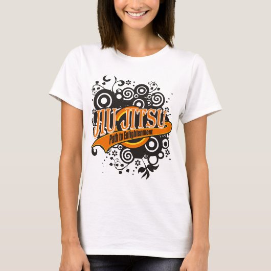 T-shirt Jiu Jitsu - chemin à l'éclaircissement (Devant)