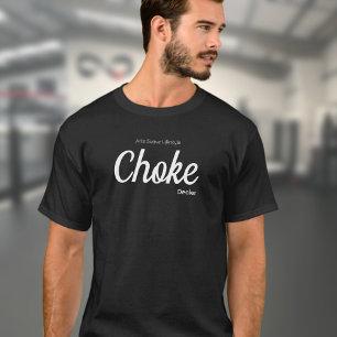 T-shirt Jiu Jitsu Choke Dealer Arte Suave Lifestyle