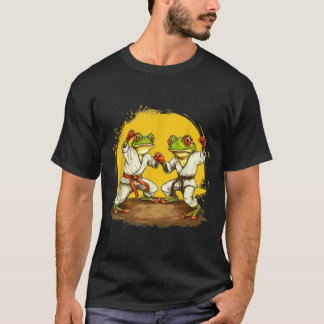 T-shirt Jiu-Jitsu Crapaud Taekwondo Judo MMA Kickboxing